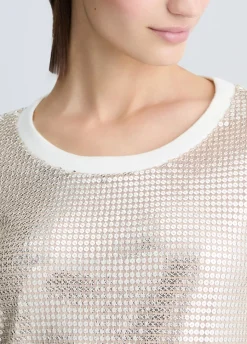 Liu Jo Sudadera con lentejuelas-Mujer Sudaderas|Ropa Deportiva