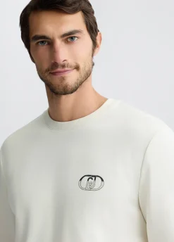 Liu Jo Sudadera con logo-Hombre Sudaderas