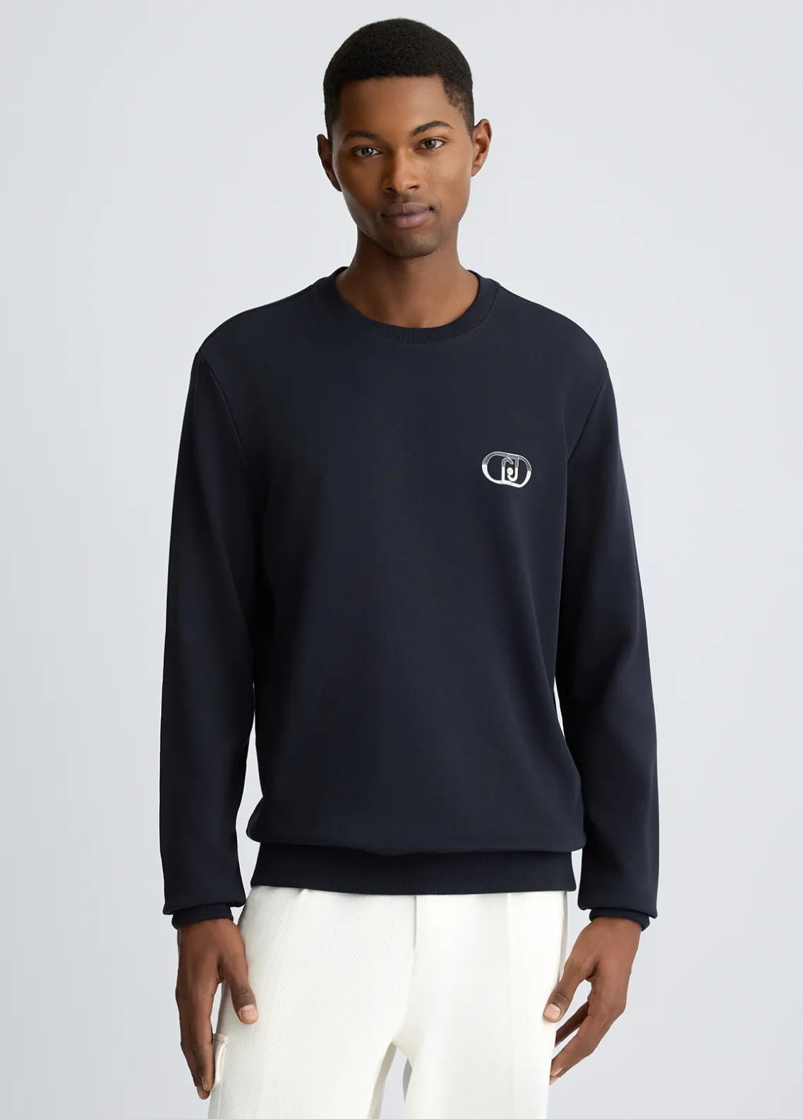 Liu Jo Sudadera con logo-Hombre Sudaderas