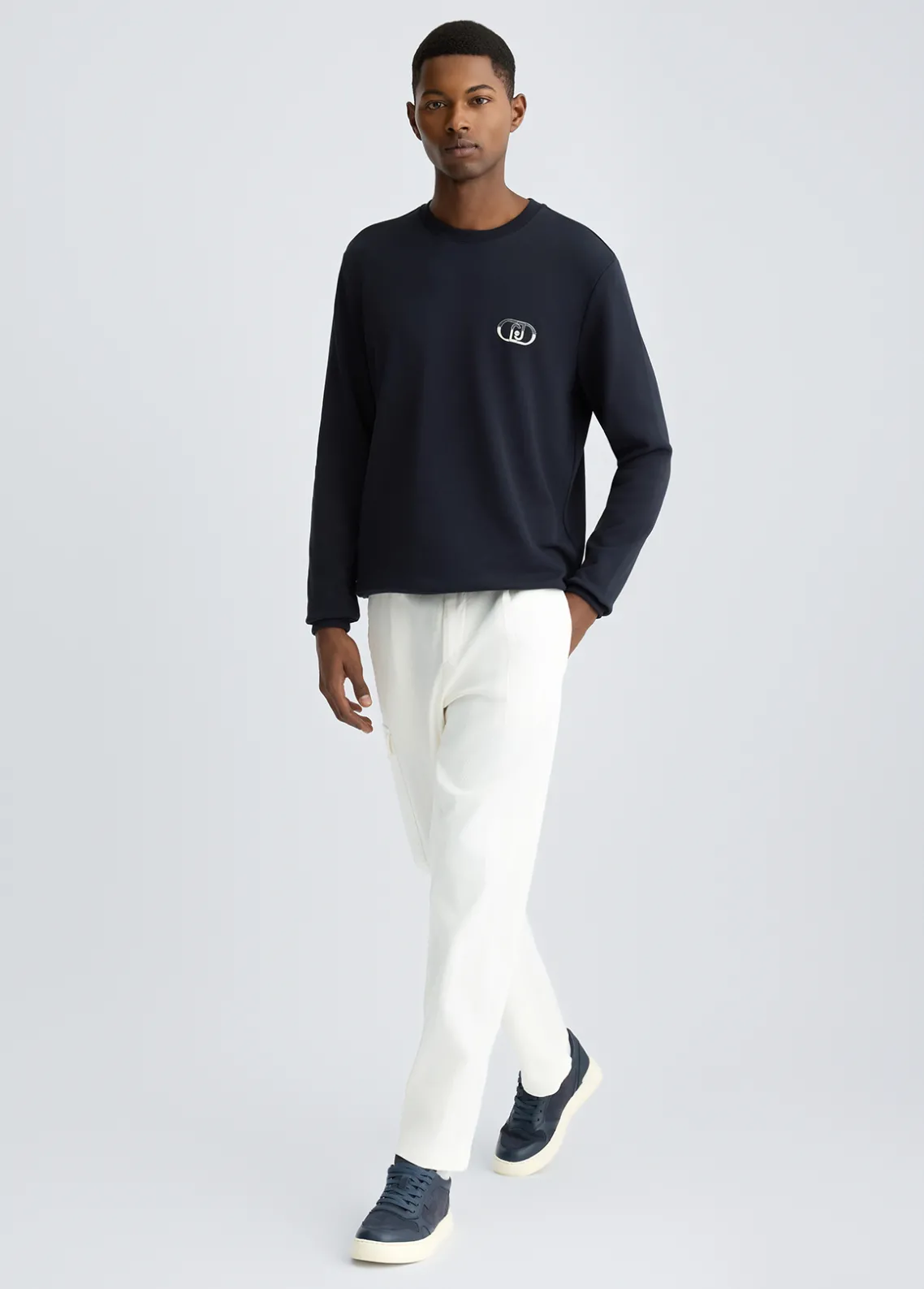 Liu Jo Sudadera con logo-Hombre Sudaderas