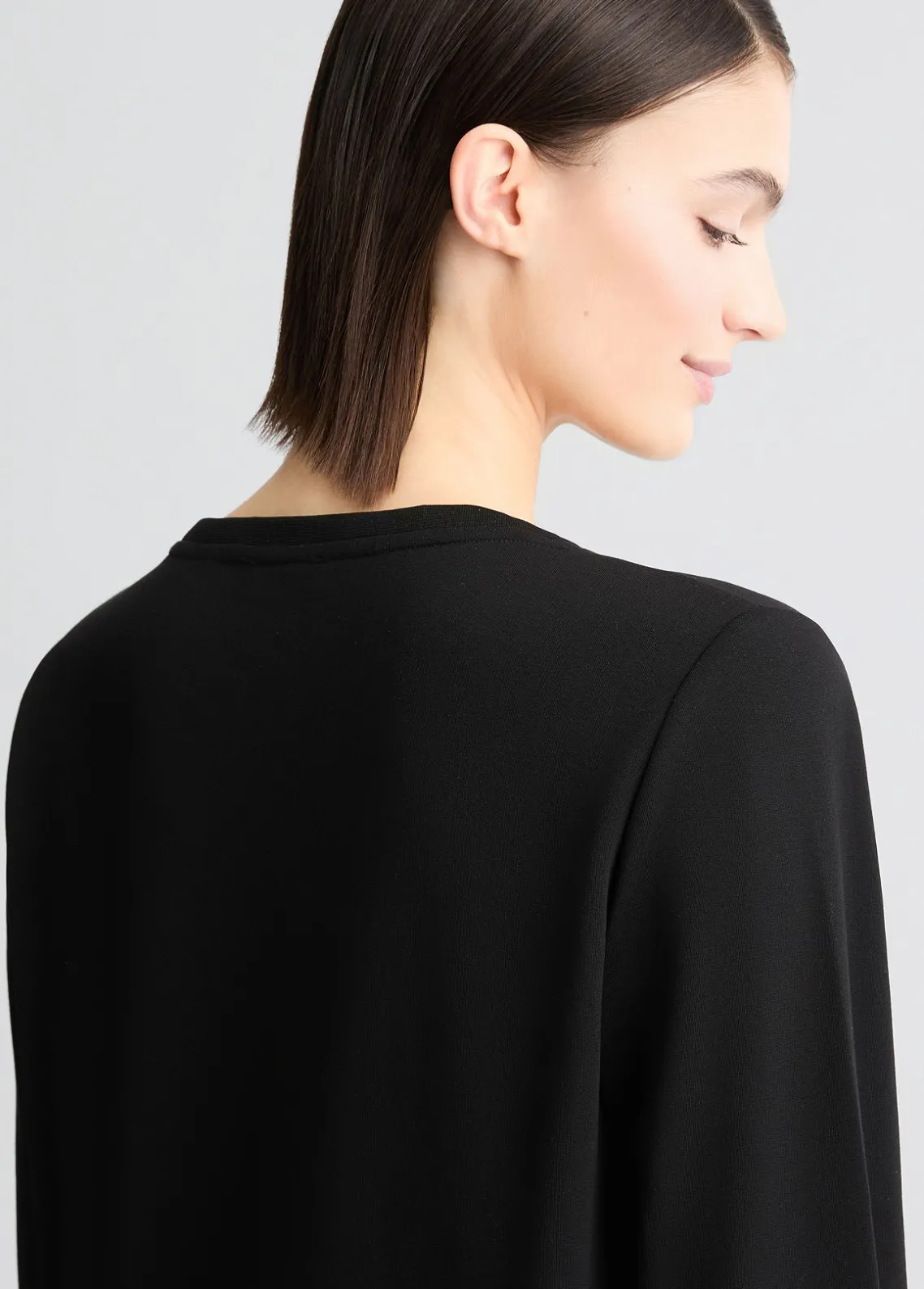 Liu Jo Sudadera con logotipo y strass-Mujer Sudaderas|Ropa Deportiva
