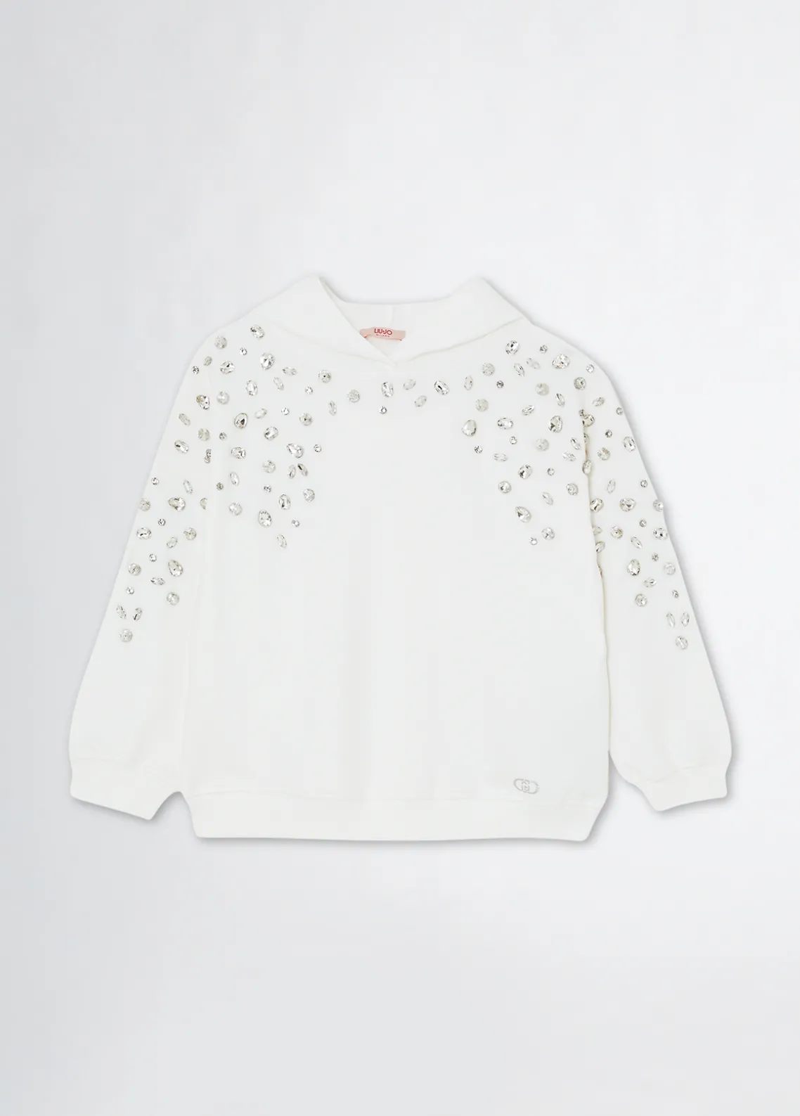 Liu Jo Sudadera con strass- Camisetas Y Sudaderas