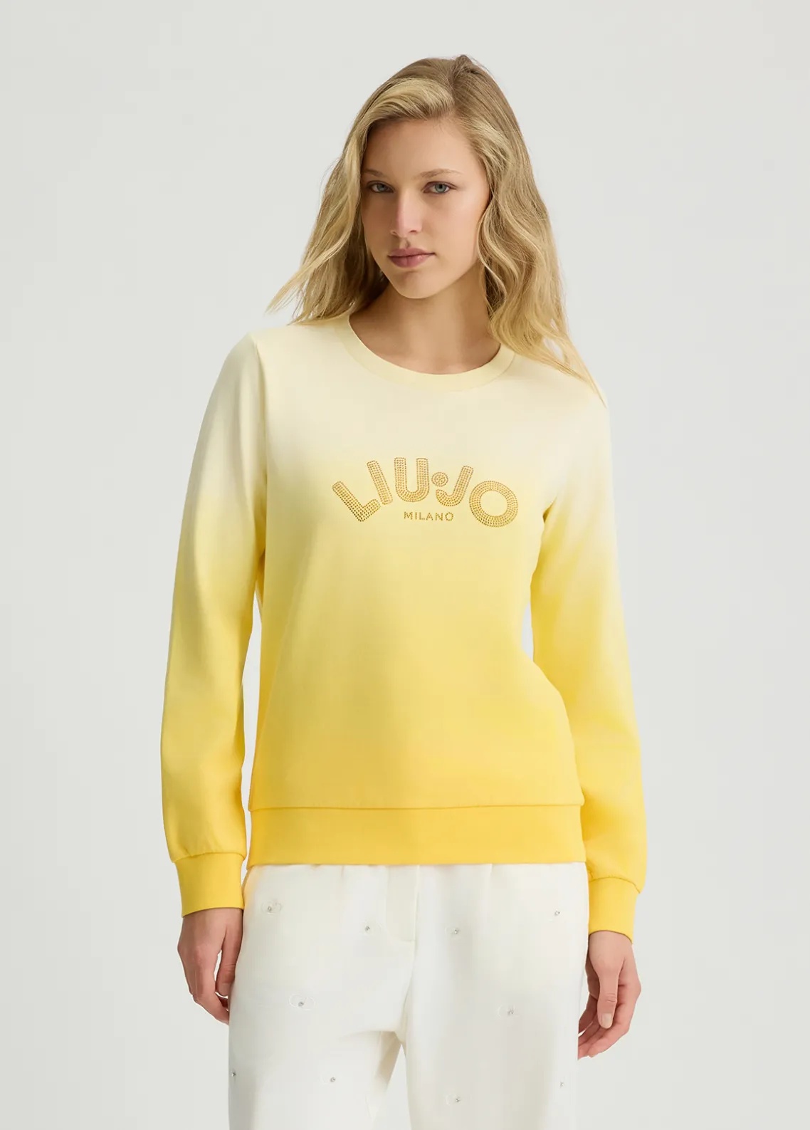 Liu Jo Sudadera con strass-Mujer Sudaderas|Ropa Deportiva