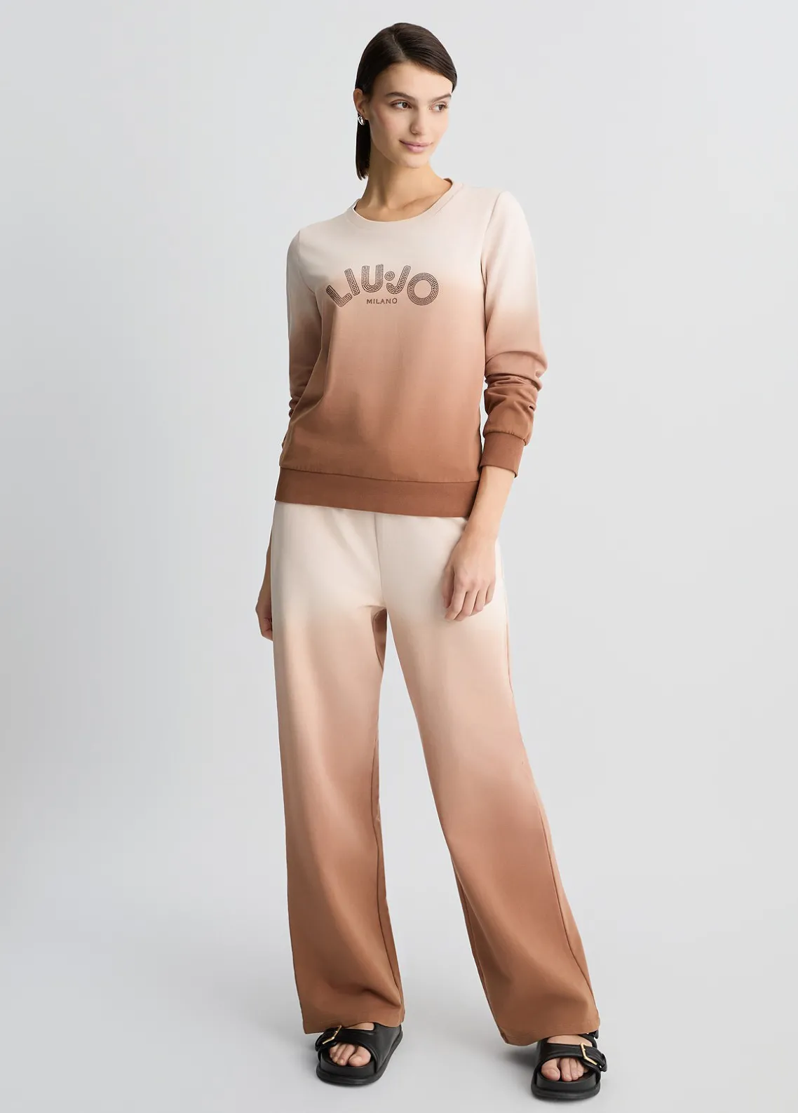 Liu Jo Sudadera con strass-Mujer Sudaderas|Ropa Deportiva
