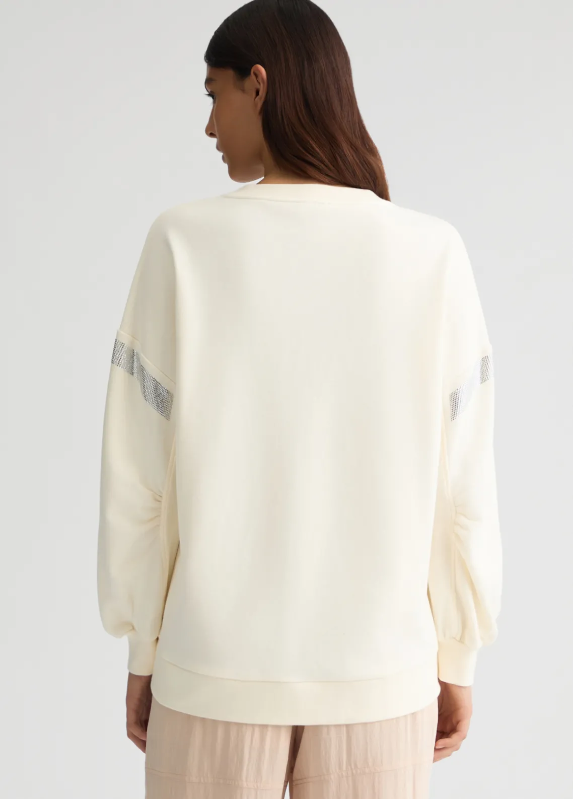 Liu Jo Sudadera con strass-Mujer Sudaderas|Ropa Deportiva
