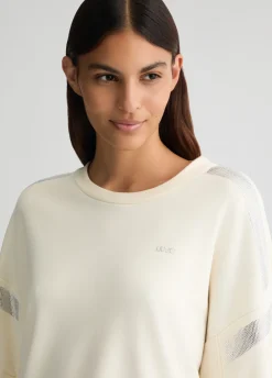 Liu Jo Sudadera con strass-Mujer Sudaderas|Ropa Deportiva