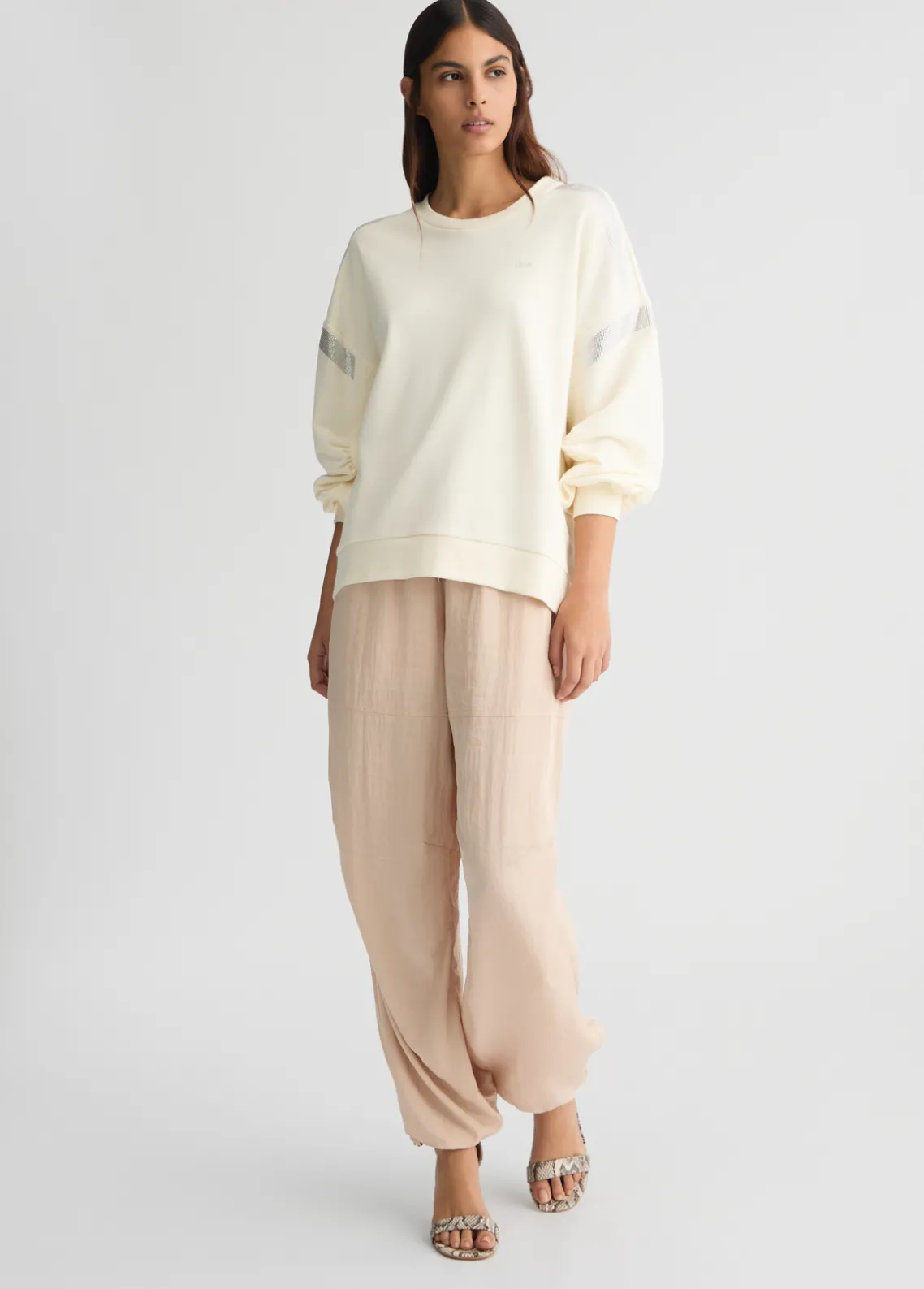 Liu Jo Sudadera con strass-Mujer Sudaderas|Ropa Deportiva