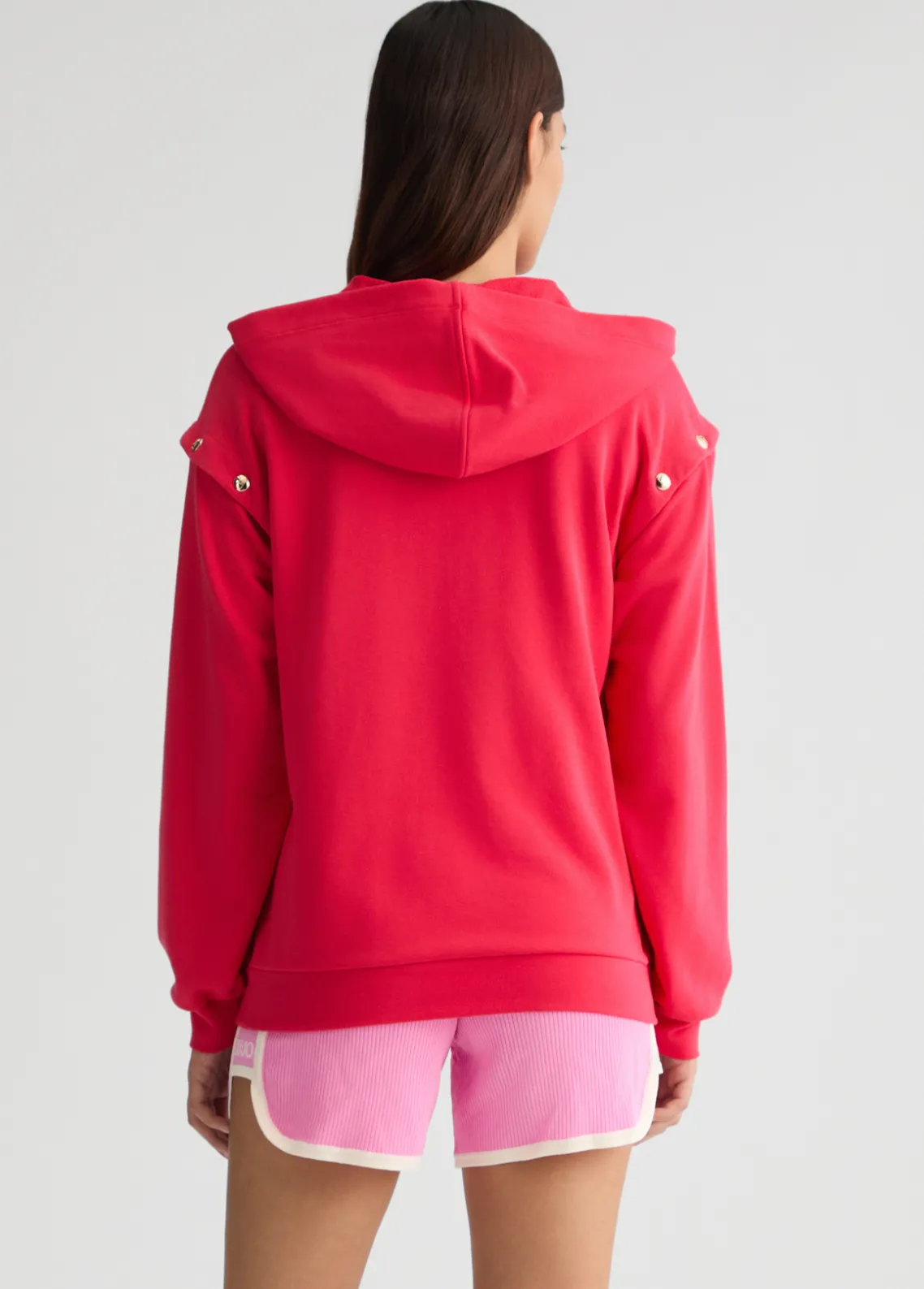 Liu Jo Sudadera con strass-Mujer Sudaderas|Ropa Deportiva
