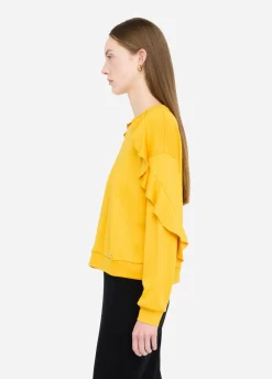 Liu Jo Sudadera con volantes-Mujer Sudaderas|Ropa Deportiva