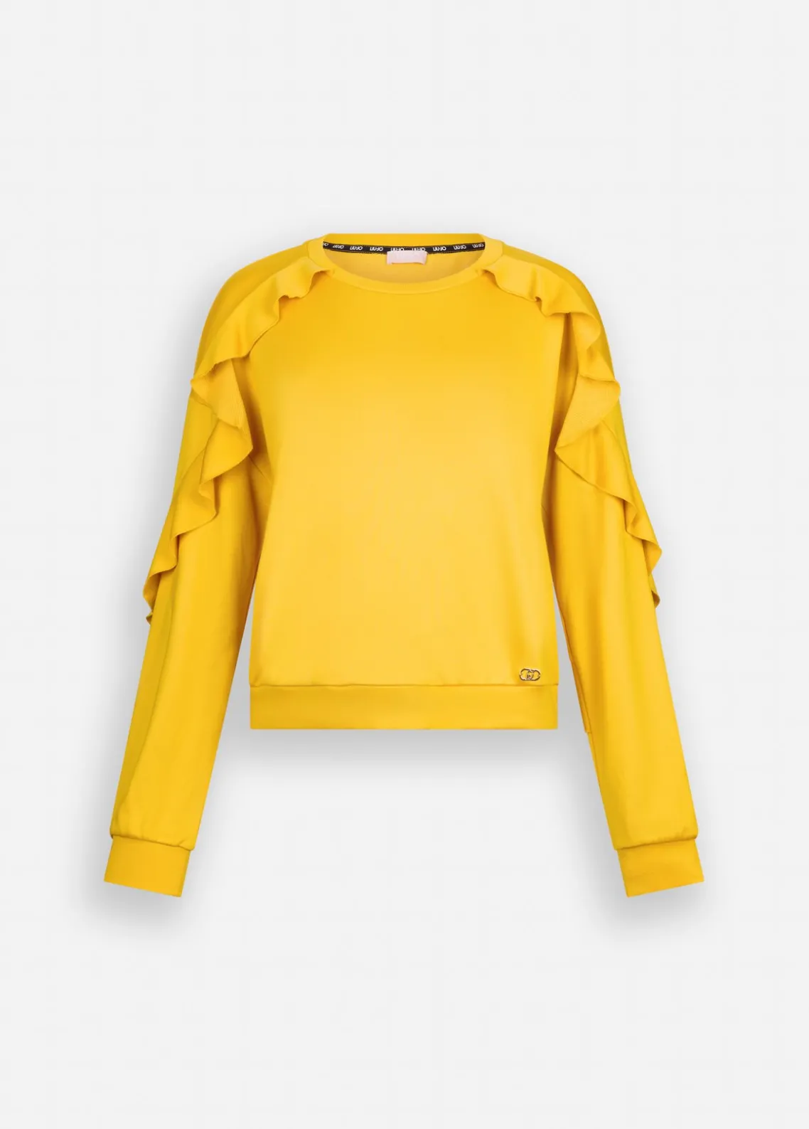 Liu Jo Sudadera con volantes-Mujer Sudaderas|Ropa Deportiva