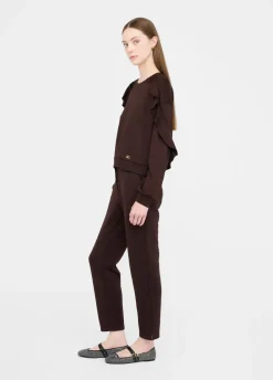 Liu Jo Sudadera con volantes-Mujer Sudaderas|Ropa Deportiva