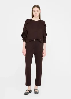 Liu Jo Sudadera con volantes-Mujer Sudaderas|Ropa Deportiva