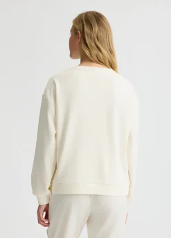 Liu Jo Sudadera de algodón-Mujer Sudaderas|Ropa Deportiva