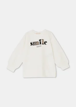 Liu Jo Sudadera de algodón con bordado- Camisetas Y Sudaderas
