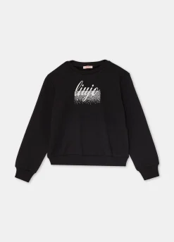 Liu Jo Sudadera de algodón con logotipo- Camisetas Y Sudaderas