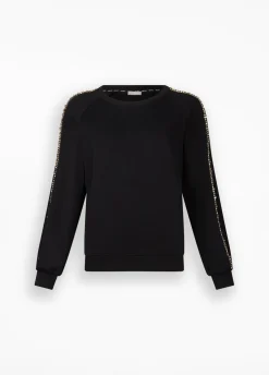 Liu Jo Sudadera Better con strass-Mujer Sudaderas|Ropa Deportiva