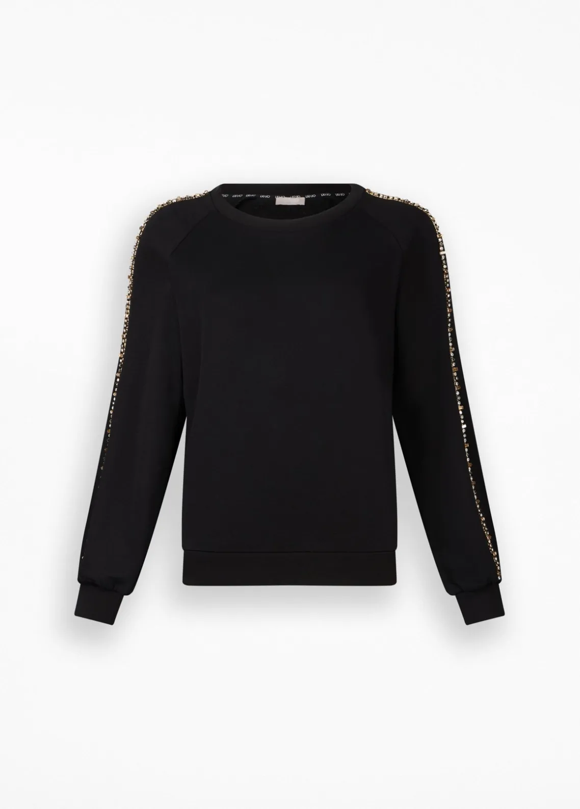 Liu Jo Sudadera Better con strass-Mujer Sudaderas|Ropa Deportiva