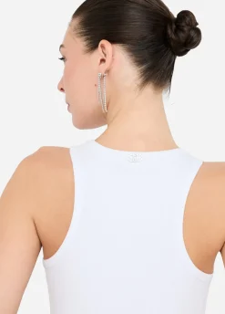 Liu Jo Top con aplicaciones joya-Mujer Camisetas Y Tops