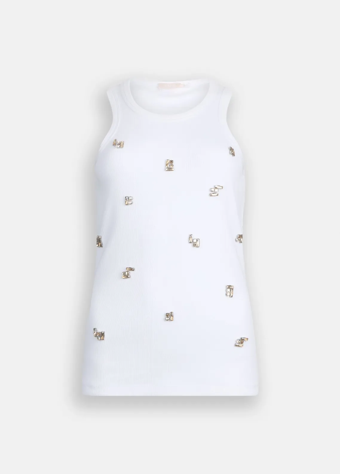 Liu Jo Top con aplicaciones joya-Mujer Camisetas Y Tops