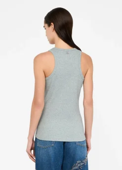 Liu Jo Top con aplicaciones joya-Mujer Camisetas Y Tops