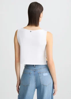 Liu Jo Top con bordados de joyas-Mujer Camisetas Y Tops
