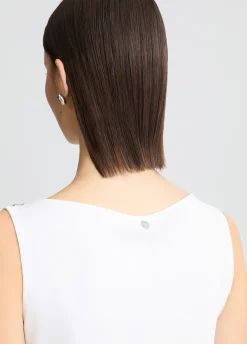 Liu Jo Top con bordados de joyas-Mujer Camisetas Y Tops