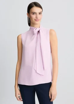 Liu Jo Top con bufanda-Mujer Camisas Y Blusas