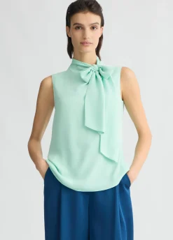 Liu Jo Top con bufanda-Mujer Camisetas Y Tops|Camisas Y Blusas