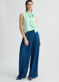 Liu Jo Top con bufanda-Mujer Camisetas Y Tops|Camisas Y Blusas
