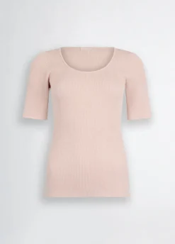 Liu Jo Top con inserciones de tul-Mujer Cárdigans Y Jerséis