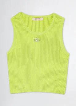Liu Jo Top con logotipo- Camisetas Y Sudaderas