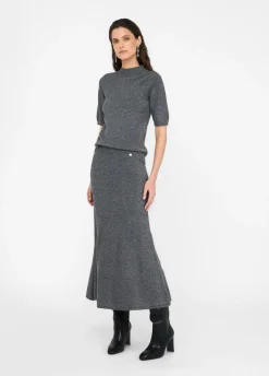 Liu Jo Top con microlentejuelas-Mujer Cárdigans Y Jerséis