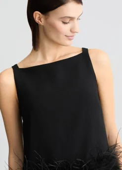 Liu Jo Top con Plumas-Mujer Camisetas Y Tops|Ceremonia