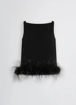Liu Jo Top con Plumas-Mujer Camisetas Y Tops|Ceremonia