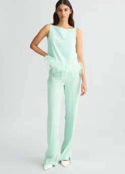 Liu Jo Top con Plumas-Mujer Camisetas Y Tops|Ceremonia