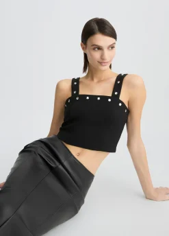 Liu Jo Top con strass-Mujer Tailleur|Camisetas Y Tops