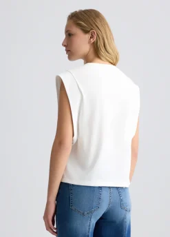 Liu Jo Top de algodón-Mujer Camisetas Y Tops
