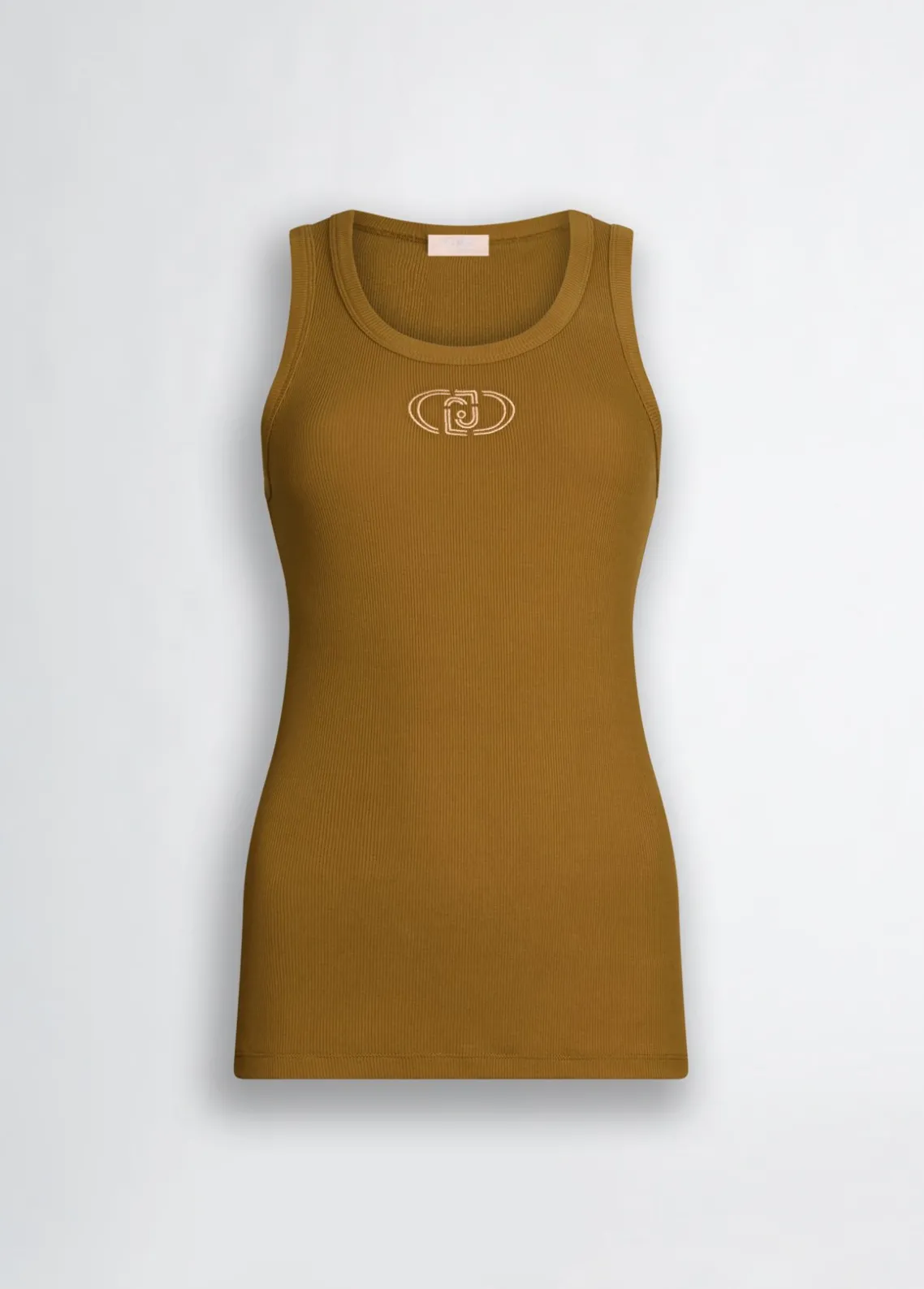 Liu Jo Top de algodón con logotipo-Mujer Camisetas Y Tops