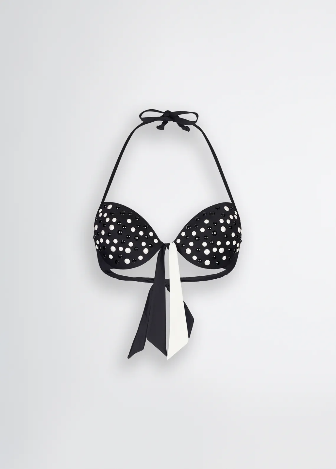 Liu Jo Top de bikini push-up con perlas-Mujer Moda Baño