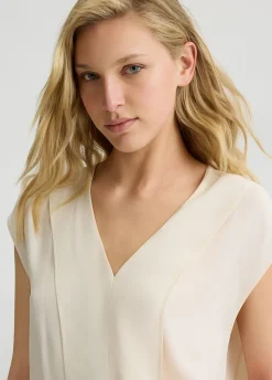 Liu Jo Top de crepé-Mujer Camisetas Y Tops