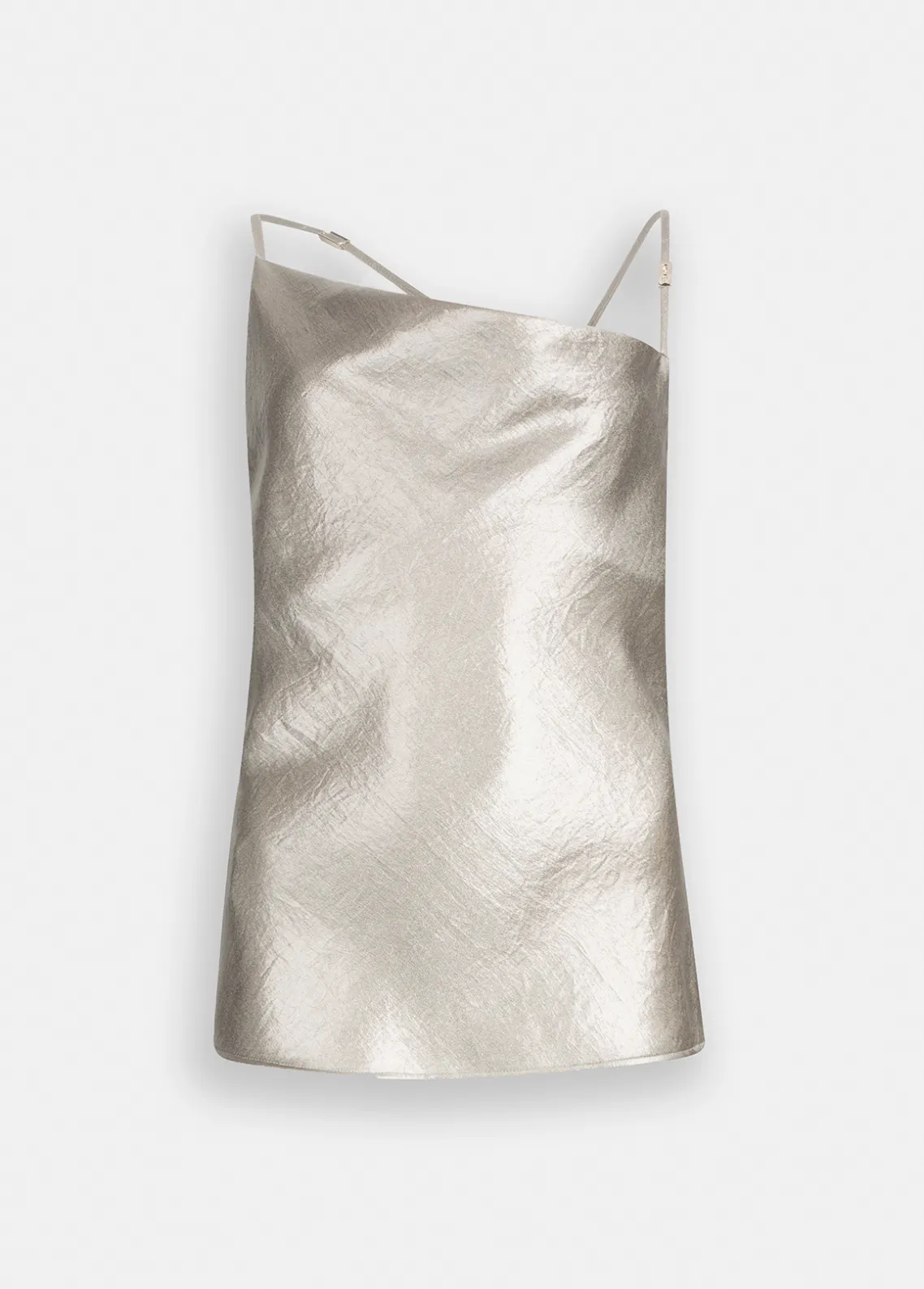 Liu Jo Top de crepé laminado-Mujer Camisetas Y Tops|Ceremonia