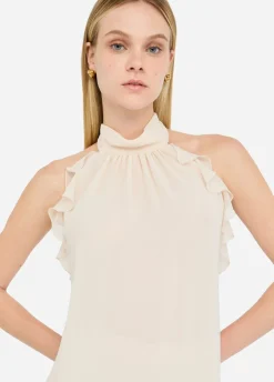 Liu Jo Top de fiesta de tejido georgette-Mujer Camisetas Y Tops|Ceremonia