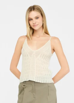 Liu Jo Top de lana y alpaca-Mujer Cárdigans Y Jerséis