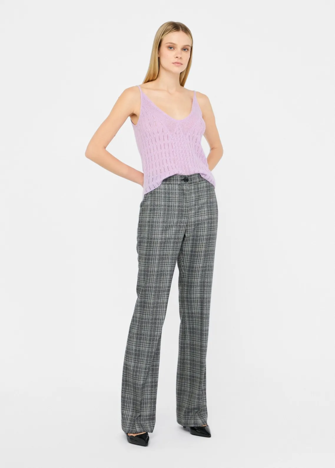 Liu Jo Top de lana y alpaca-Mujer Cárdigans Y Jerséis
