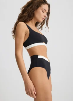 Liu Jo Top de playa y braguita de cintura alta-Mujer Moda Baño