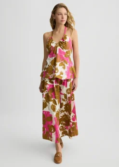 Liu Jo Top de popelina estampado-Mujer Camisetas Y Tops