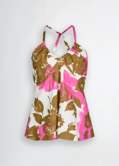 Liu Jo Top de popelina estampado-Mujer Camisetas Y Tops