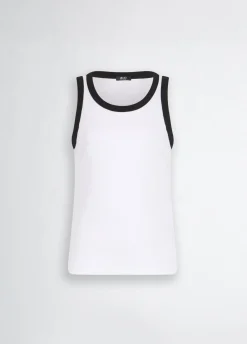 Liu Jo Top de punto canalé-Mujer Moda Baño|Camisetas Y Tops
