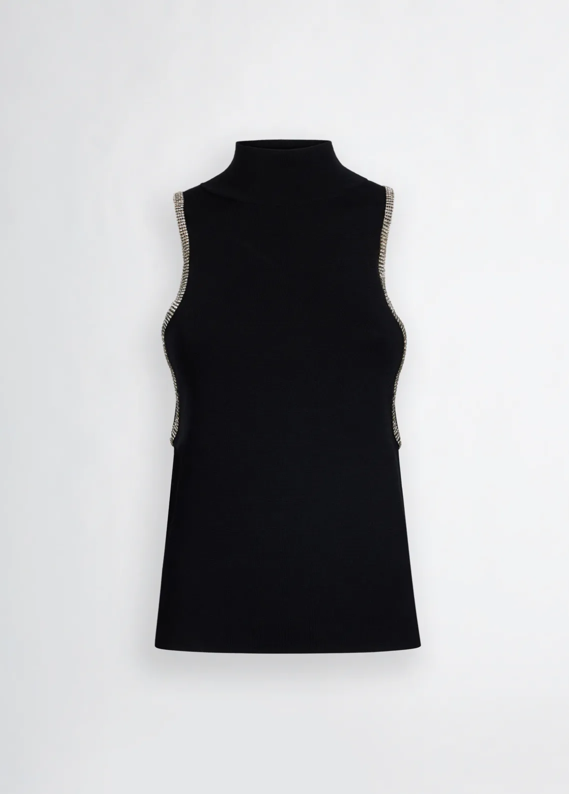 Liu Jo Top de punto con strass-Mujer Cárdigans Y Jerséis