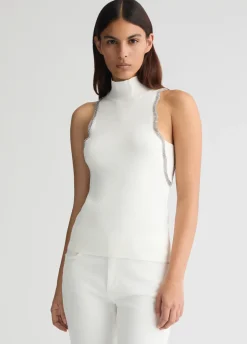 Liu Jo Top de punto con strass-Mujer Cárdigans Y Jerséis